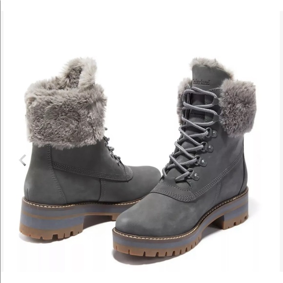 🆕 TIMBERLAND WOMEN'S COURMAYEUR VALLEY 6-INCH WATERPROOF BOOTS - Picture 3 of 4